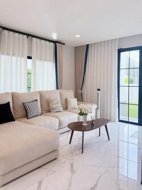 P1992 ให้เช่า บ้านเดี่ยว หลังมุม เศรษฐสิริ เสรีไทย ตกแต่งสวยพร้อมเข้าอยู่ กาญจนาภิเษก 11/3