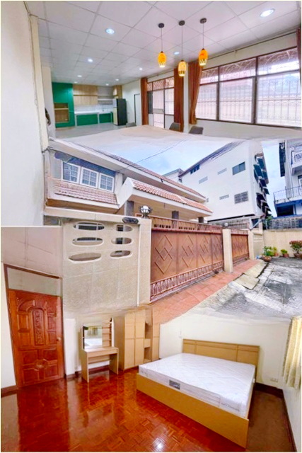 ใกล้เดอะมอลล์ ท่าพระ 6นอน จรัญ1-5 ให้เช่าบ้าน 2ชั้น  MRTท่าพระ 499ม. 4น้ำ 2แอร์ เฟอร์ครบ ม.สยาม