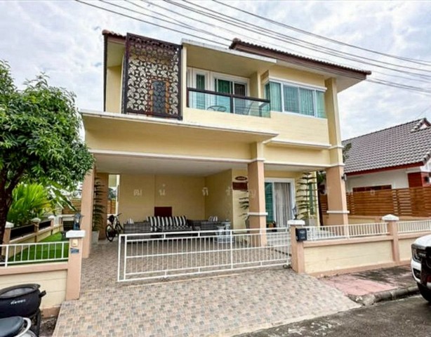 บ้านเดี่ยว 2 ชั้น ทำเลน่าอยู่ ฟังก์ชันครบ หางดง