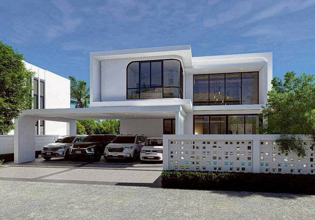 Modern Luxury Pool Villa เฟอร์นิเจอร์ครบ เน้นความเป็นส่วนตัว หางดง
