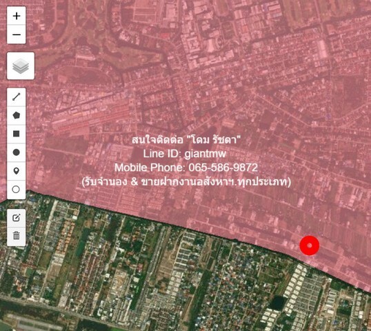 ที่ดิน ที่ดิน หลักหก ปทุมธานี 30000000 thb  3 Rai 0 NGAN 0 ตารางวา   NICE ปทุมธานี