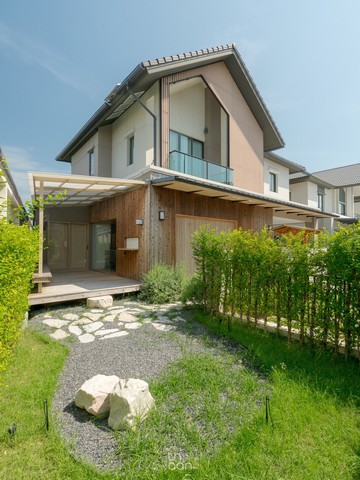 ขายบ้านแปลงมุมแต่งครบ สไตล์ญี่ปุ่น พร้อมเฟอร์ฯ 3 ห้องนอน / 4 ห้องน้ำ โครงการ Bangkok Boulevard Srinakarin – Bangna