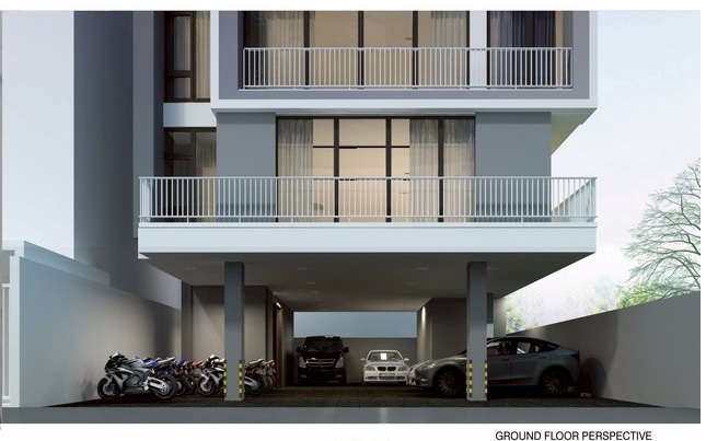 ขาย โฮมออฟฟิศใหม่ 5 ชั้นพร้อมลิฟท์ และดาดฟ้า สไตล์ Modern Luxury ใจกลางพระราม 9 หลัง Central พระราม9 เดินถึง MRT พระราม 9