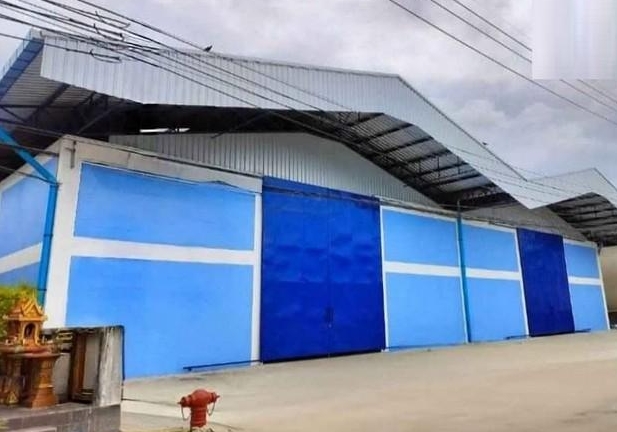 ให้เช่าโกดัง ซอยรุ่งโรจน์ แพรกษา  1100 ตรม.ออฟฟิศ 2 ชั้น