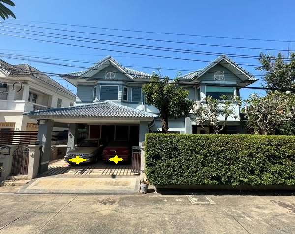 ขายบ้านเดี่ยว 2 ชั้น 61.7 ตรว. โครงการอารียา ชบา นวลจันทร์ 56 บิ้วอินทั้งหลัง และต่อเติมลงเสาเข็มพร้อมกันกับ โครงการ ใกล้เลียบด่วน