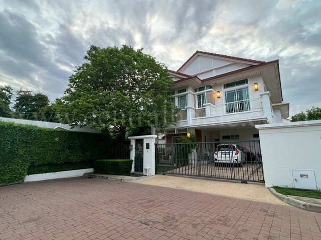 ขายด่วน บ้านเดี่ยว นันทวัน แจ้งวัฒนะ - ราชพฤกษ์ ติด MRT สถานีแยกปากเกร็ด 