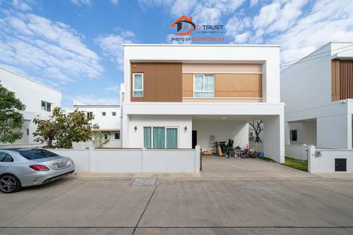 ให้เช่า บ้านเดี่ยว โมเดน พระราม 2 มี 4 นอน 4 น้ำ 65.80 ตร.ว. จอดรถได้ 2คัน