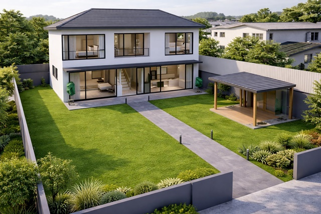 บางนา2.1กม. BTSแบริ่ง 4นอน ให้เช่าบ้านเดี่ยว2ชั้น 4 น้ำ ตกแต่งครบครัน ลาซาล-บางนา บ้านใหญ่พร้อมสวน รับชาวต่างชาติ