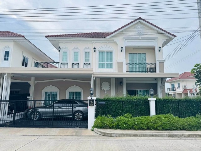 P819 ให้เช่าบ้านเดี่ยว โครงการ ลลิล เดอะ เพรสทีจ วงแหวนฯ-ลำลูกกา คลอง 6 ตกแต่งสวย เหมาะพักอาศัย