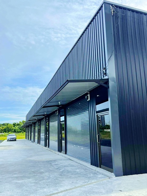 ใกล้ ARLหัวหมาก 900ม. สูง 6เมตร โกดังให้เช่า 1นอน 1น้ำ  BTSศรีนครินทร์38  35-125 ตร.ว. 140-500 ตร.ม.