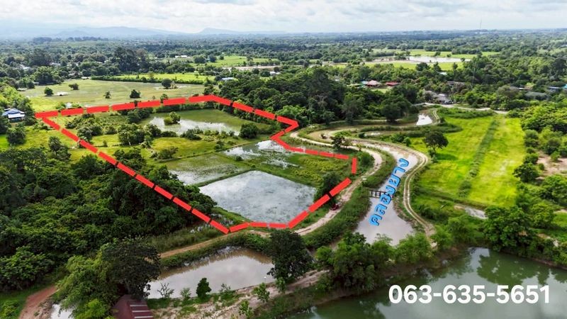 ขายที่สวยวิวเขา ติดถนนเลียบคลองร้อยกว่าเมตร ต.เขาพระ อ.เมืองนครนายก การเดินทางสะดวกอยู่ในแหล่งชุมชน