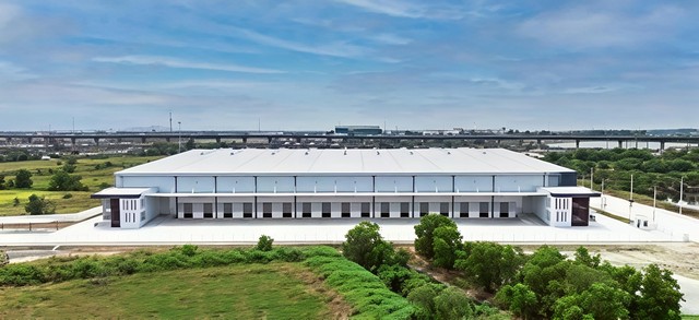 ให้เช่าโรงงานบางปะกงฉะเชิงเทรา ให้เช่าโรงงานโกดัง 3000 ตรม. ผังม่วง  ถ.คู่ขนานบางนา–ตราด กม.56