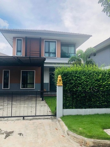 รหัสC7118 ให้เช่า ขายบ้านเดี่ยว 2 ชั้น หมู่บ้านคณาสิริ วงแหวน-ลำลูกกา Kanasiri Wongwaen-Lumlukka
