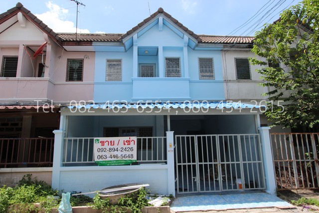 เช่า ทาวน์เฮ้าส์ 2 ชั้น แพรมาพร รังสิต - นครนายก คลอง11