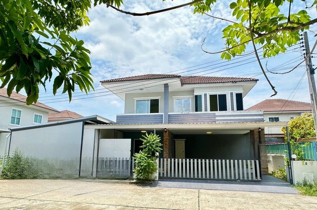 รอรีโนเวทใหม่ บ้านเดี่ยว2ชั้น หน้าบ้านติดสวน พื้นที่ใช้สอยกว้างมาก ใกล้อมตะเฟส678910