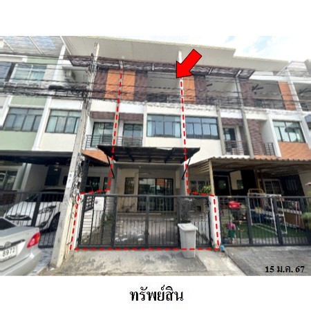 ขายทาวน์เฮ้าส์มือสอง เขตบางแค กรุงเทพฯ  โครงการ ซิกเนเจอร์ กัลปพฤกษ์