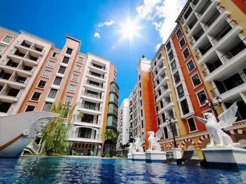 ให้เช่าคอนโดพร้อมอยู่ Espana Condo Resort Pattaya แต่งสวย มี Wi-Fi TP-C2568