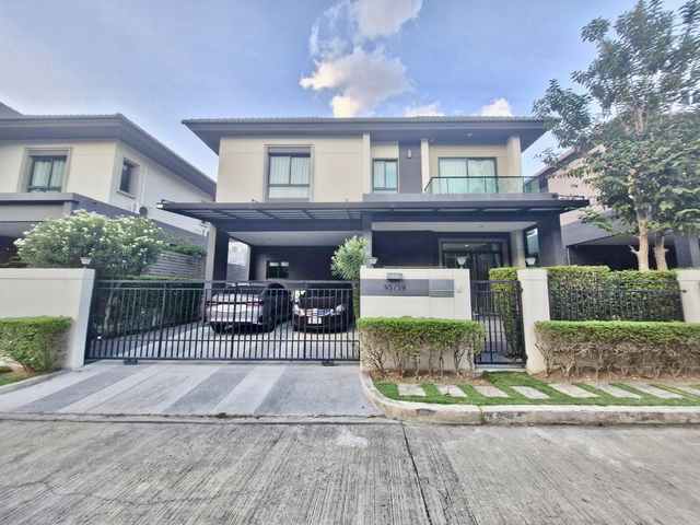 ขายบ้านเดี่ยว ถนนหนามแดง บางแก้ว บางพลี สมุทรปราการ ขนาด 50.6 ตร.ว พื้นที่ใช้สอย 200 ตร.ม. 3 ห้องนอน 3 ห้องน้ำ