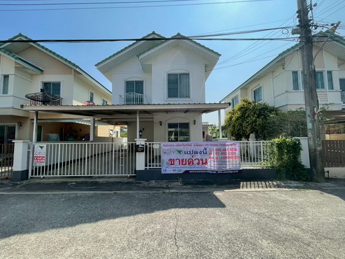 บ้านแฝด 2 ชั้น สินทรัพย์ 2 ขนาด 37.6 ตรว. ต.บึงยี่โถ อ.ธัญบุรี จ.ปทุมธานี