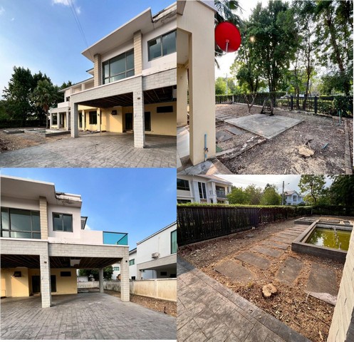 ขาย บ้านเดี่ยว  อำเภอเมืองนนทบุรี นนทบุรี  ห่างจาก  MRT ไทรม้า 1.2 km.