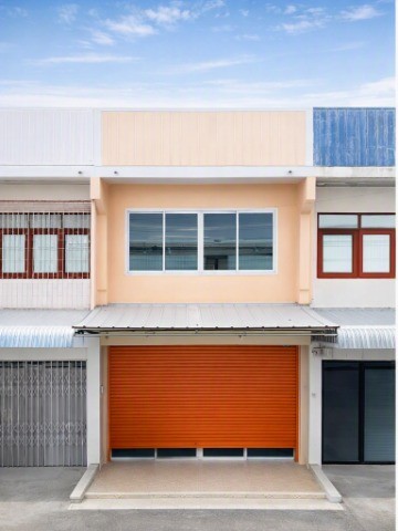260914naaos ให้เช่า อาคารพาณิชย์ บางนา กม.5  เฉลิมพระเกียรติ14  MRT ศรีเอี่ยม 1.53กม.บางนา-ตราด 35-41 อาคารพาณิชย์ 2 ชั้น 2 นอน 2 น้ำ