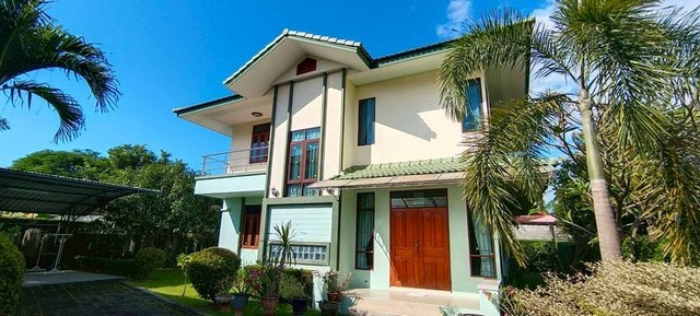 บ้านเดี่ยวให้เช่า 4 ห้องนอน  หมู่บ้านธนาวัลย์ รวมโชค เชียงใหม่