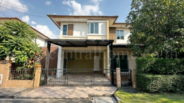 บ้านเดี่ยว ฮาบิเทีย ราชพฤกษ์ หลังริม ต่อเติมแล้ว ราคาถูกที่สุด