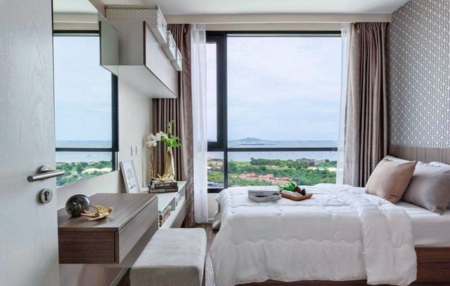 ขายคอนโดไนท์บริดจ์ ดิ โอเชี่ยน ศรีราชา ห้องสวย ตกแต่งครบพร้อมเฟอร์  FP-C01556