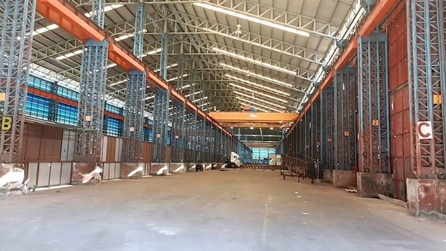 BST1043 โกดังให้เช่า มหาชัย สมุทรสาคร 1000 ตร.ม รองรับเหล็กหนัก มีเครน ใกล้ มหาชัย เหมาะโรงงานและคลังสินค้า