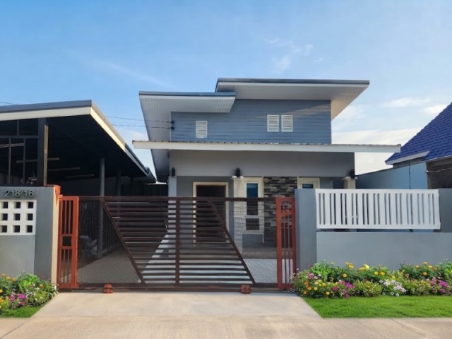 ขายบ้านเดี่ยว ปราณบุรี พื่นที่ 50 ตร.ว พร้อมต่อเติม สร้างแล้วเสร็จ 80%
