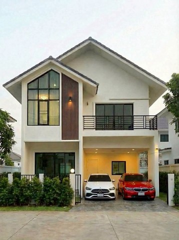 บ้านใหม่ เลี้ยงสัตว์ได้ เฟอร์นิเจอร์ครบ พร้อมเข้าอยู่ หางดง