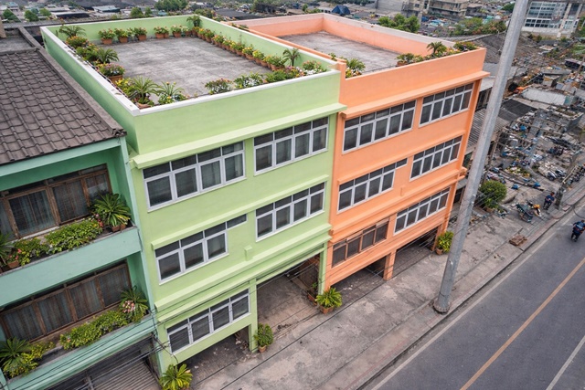 ให้เช่า อาคาร4 ชั้น 2 คูหา 3 น้ำ 3 นอน ม.มจพ 1.7 กม. 80ตร.ว. 420ตร.ม. ถ.ประชาชื่น-วงศ์สว่าง 21-29 MRT วงศ์สว่าง 500 ม.