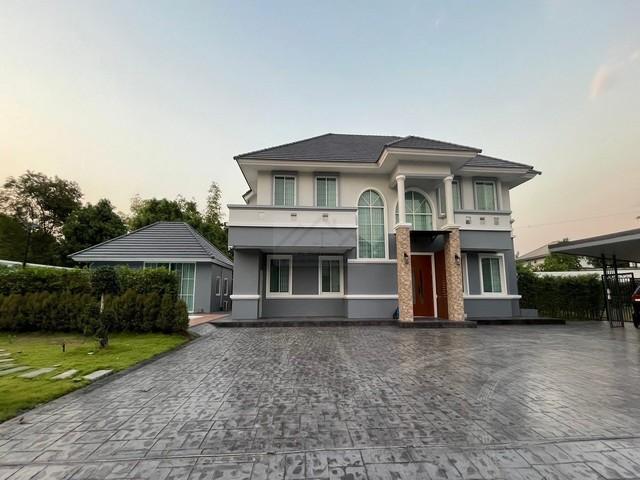 HR 6359 ให้เช่า ขายบ้านหรู 2 ชั้น 400 ตรว. บ้านสวนเนรมิตร วัชรพล เพิ่มสิน สระว่ายน้ำส่วนตัว