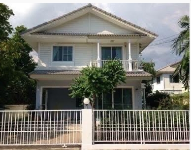 ให้เช่าบ้านเดี่ยว  ซอย หมู่บ้านสีวลีสุวรรณภูมิ โรงเรียนสารสาสน์สุวรรณภูมิ 3 ห้องนอน 2 ห้องน้ำ เฟอร์นิเจอร์บางส่วน