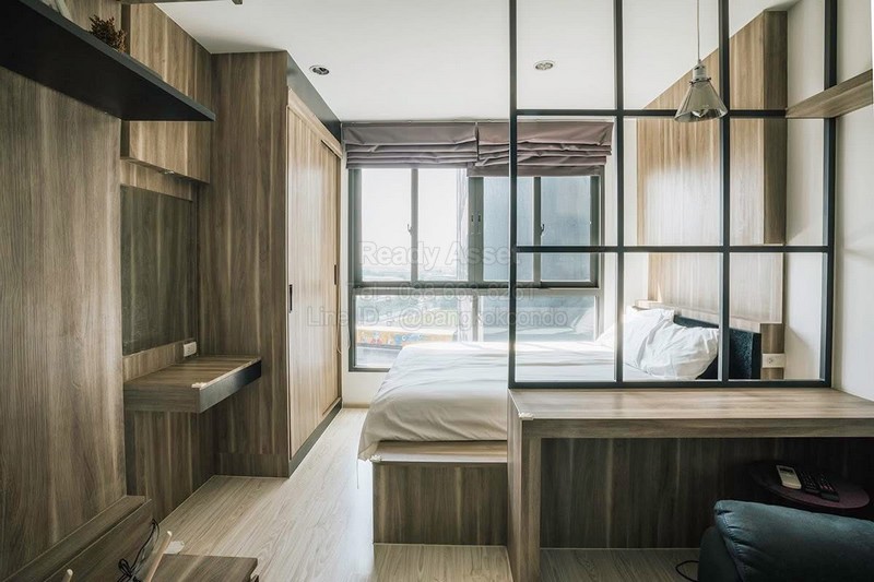 CR6812-0002 ให้เช่าคอนโด Ideo Mobi Sukhumvit Eastgate ห้อง studio ขนาด 22 ตรม ชั้น9