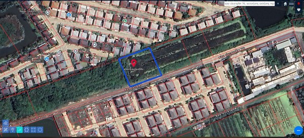 ที่ดินพระราม2 ประชาอุทิศ 76 คู่ขนานมอเตอร์เวย์ ขายยกแปลง 12 ล้าน เนื้อที่ 1-1-85.8 ไร่ ทุ่งครุ กรุงเทพฯ