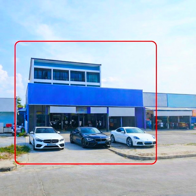 แม็คโคร ปทุมธานี 700ม. ให้เช่าศูนย์ซ่อมรถพร้อมกิจการ  พร้อมอาคารพาณิชย์ 4คูหา 10นอน 4น้ำ 340 ตร.ว. 2360 ตร.ม.
