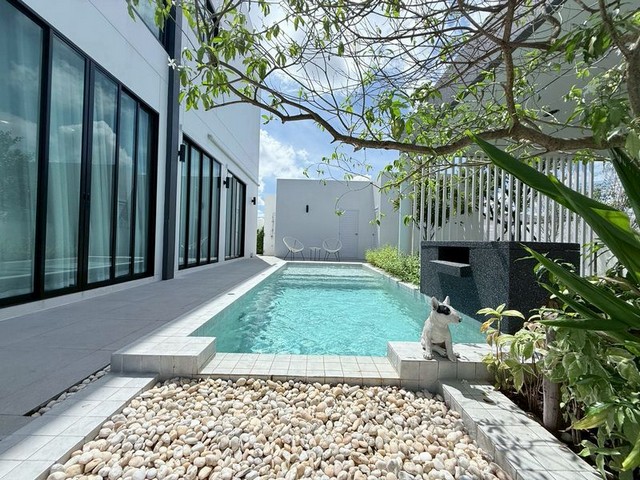 Modern Pool Villa 2 ชั้น บิวท์อินทั้งหลัง น้ำไม่ท่วม หางดง