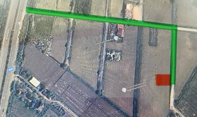 ขายที่ดินบ้านห้วยไคร้ แม่สาย จังหวัดเชียงราย เนื้อที่ 100 ตารางวา