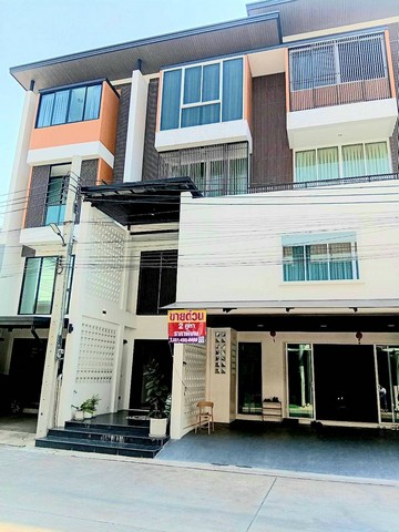 ขายทาวน์โฮม 3.5 ชั้น 2 คูหา ติดกัน โครงการอนินทาวน์ เทียนทะเล 7 ท่าข้าม พระราม 2 บางขุนเทียน