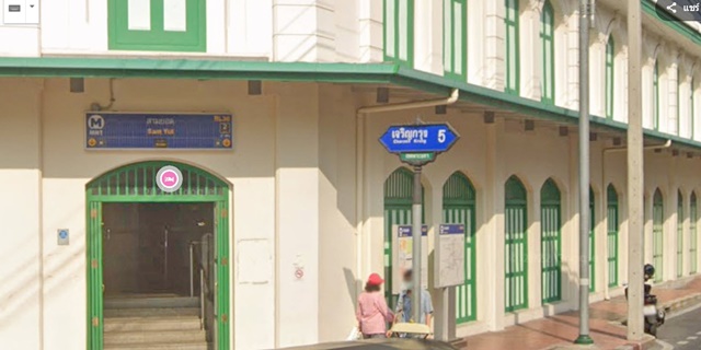 MRTสามยอด 399 ม.ให้เช่าตึกแถว 5 ชั้น แต่งสวย เยาวราช 1.9 กม.น่าอยู่  12 ตร.วา. 240 ตร.ม.ทำเลทอง ย่านธุรกิจ ท่องเที่ยว ถ.เจริญกรุงAIRBNBได้