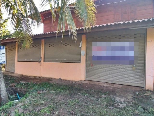 ขายบ้านครึ่งตึกครึ่งไม้ ถนนบ้านไชยสถาน-บ้านสบทราย อำเภอเชียงม่วน  พะเยา