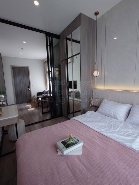 CR6901-0019 ให้เช่าคอนโด Knightsbridge Prime Onnut ขนาดห้อง 32 ตรม 1 ห้องนอน ชั้น 36 ห้องมุม ใกล้ BTSอ่อนนุช