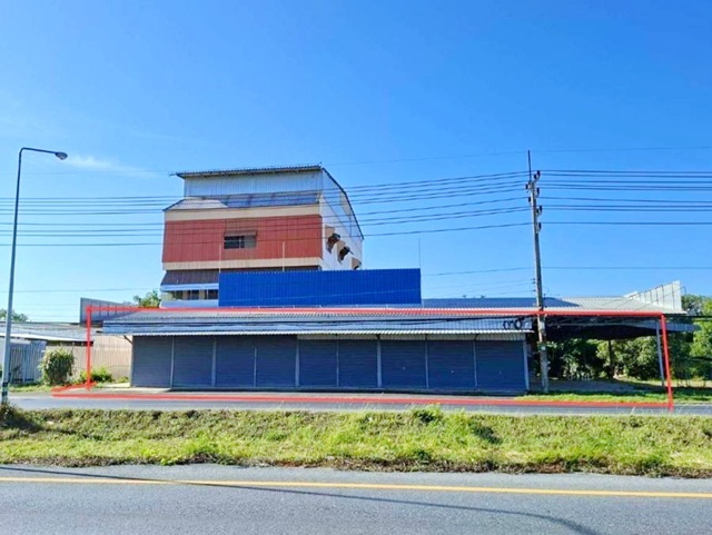 รพ.นครนายก 1กม. PTT Global house ให้เช่าอาคารพาณิชย์ 1 ชั้น 210 ตร.ม. สุวรรณศร รร.นวมราชานุสรณ์ 1 กม.ติดถนนใหญ่ ทำเลใจกลางเมืองนครนายก