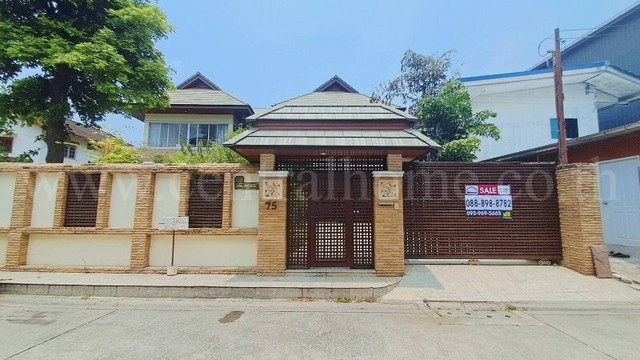 บ้านเดี่ยว 133 ตร.วา ซอยประเสริฐมนูญกิจ 17 เดินทางสะดวก ห่างถนนเพียง 50 เมตร