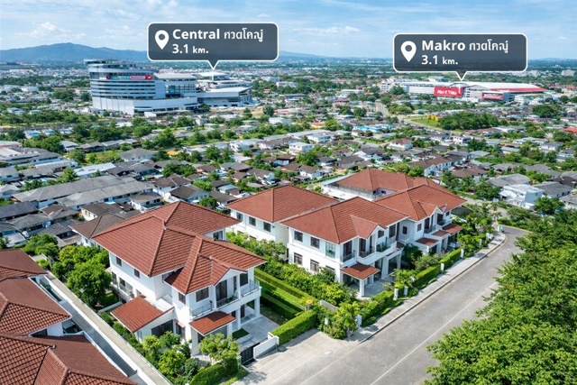 4แอร์ คฤหาสน์ 3-4นอน ตลาดสดบ้านพรุ 1กม. หาดใหญ่ พื้นที่กว้างขวาง 3น้ำ 82ตร.ว. 328 ตร.ม.  บ้านเดี่ยว 2 ชั้น เฟอร์นิเจอร์ครบ ถ.กาญจนวนิช