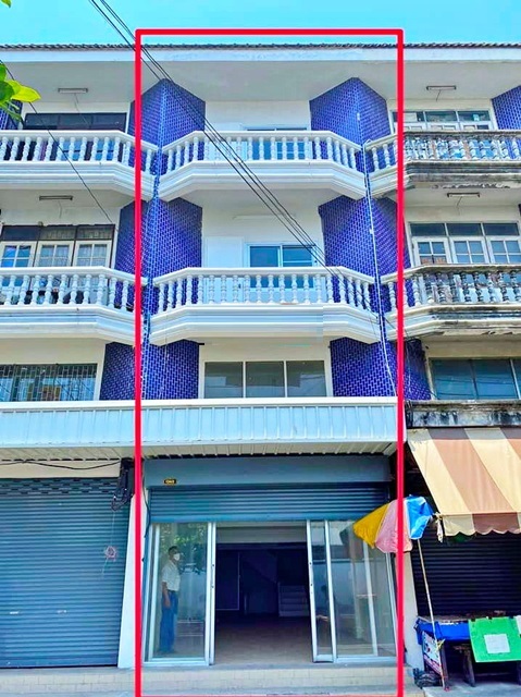 ตลาดคู่สร้าง 1.1กม. สุขสวัสดิ์76-80 รพ.บางจาก 1กม. วัดชังเรือง ให้เช่าอาคารพาณิชย์ 3.5 ชั้น