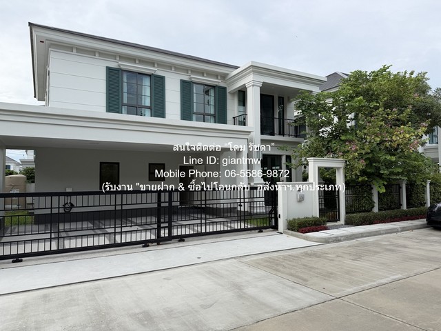 ID :  DSL-1208 RENT บ้าน ให้เช่าบ้านเดี่ยวหรู 2 ชั้น ติดถนนนบางนา-ตราด 59.3 ตร.ว. 4 น 4 น้ำ 3 จอดรถ ราคา 140000 บาท/เดือน (สัญญา 2 ปี) พื้นที่เท่ากับ 0 ไร่ 0 งาน 59 Square Wah 4ห้องนอน ไม่ไกลจาก สนามบินสุวรรณภูมิ SECRET DEAL!!