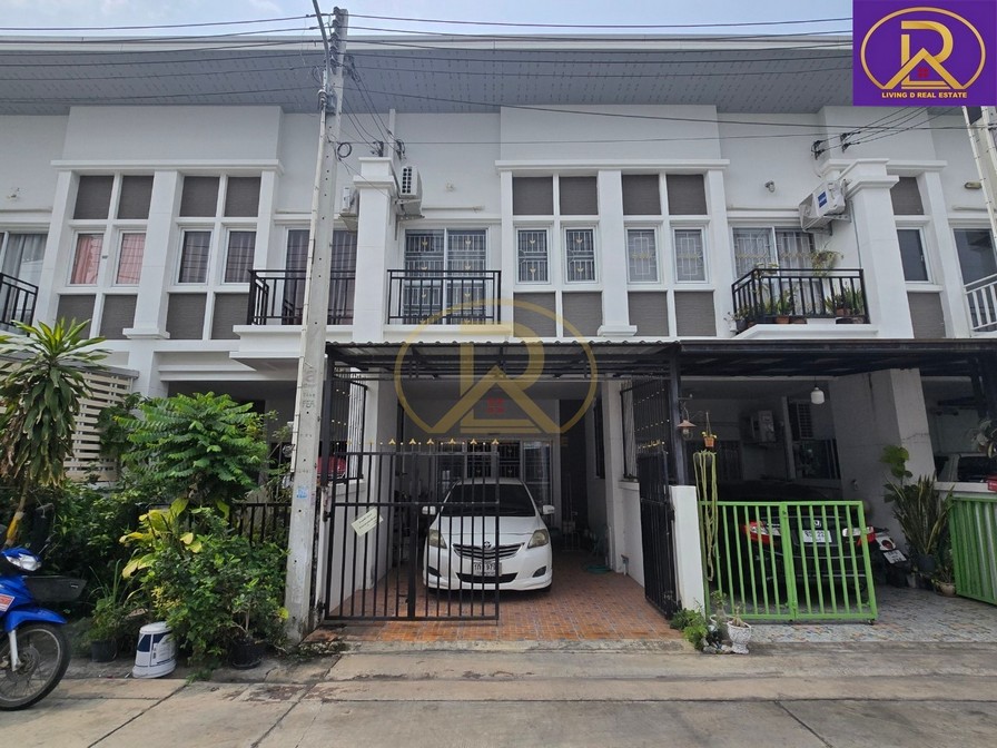 ขายขาดทุน รีบจองด่วน ทาวน์เฮ้าส์ 2 ชั้น หมู่บ้านบางแสนวัลเล่ย์ เลี่ยงตลาดหนองมน  ต.ห้วยกะปิ อ.เมืองชลบุรี จ.ชลบุรี