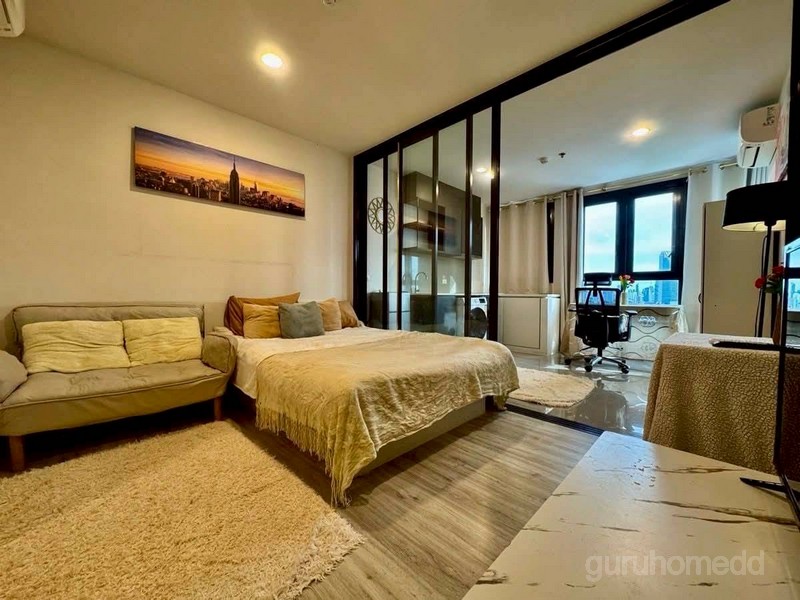 ปล่อยเช่าคอนโด XT Huaikhwang ขนาด 31 ตรม ชั้น 23 Tower A  วิวเมืองสวย ไม่บล๊อควิว เฟอร์นิเจอร์ครบ พร้อมเข้าอยู่ทันที - ghd000758R